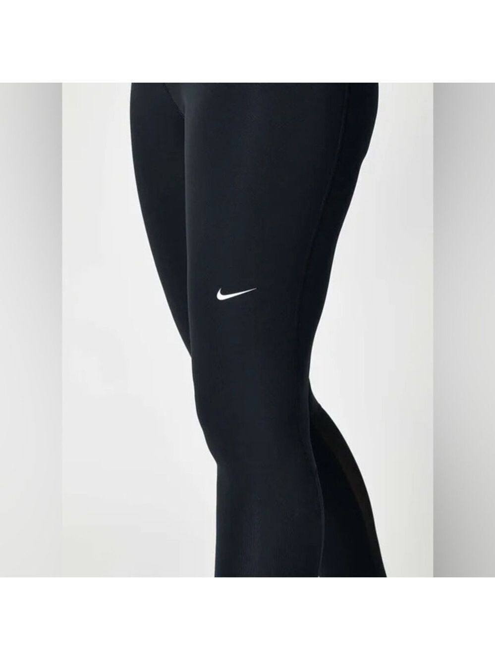 Nike Dri-Fit Black Running Tights Size S